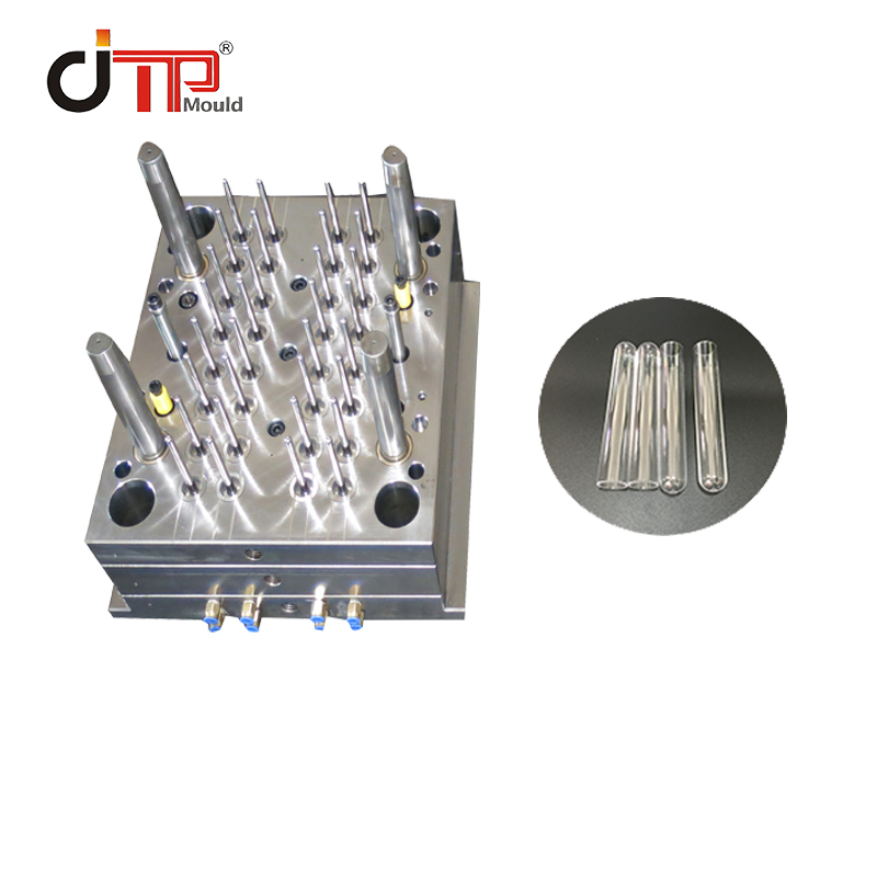 32 Cavities 12*100 Disposable Plastic Injection Medical Test Tube Mould