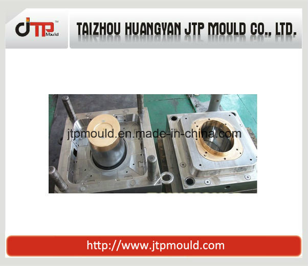 Plastic Injection 2 Cavity, Multi-purpose, Wear - Resistant Plastic Paint Bucket Mold