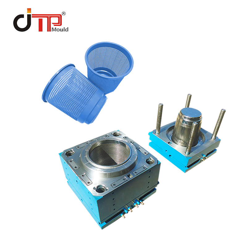 Customized Cold Runner Plastic Garbage Dustbin Basket Mould