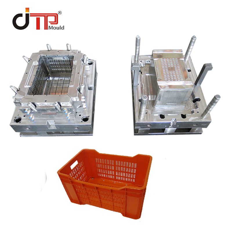 Plastic vegetable crate mould