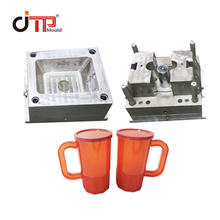 Taizhou Custom 2 Cavities PP Material Plastic Injection Water Cup Mould with Cover