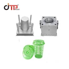 3D/2D Hot Sell Plastic Laundry Basket Mould With Lid