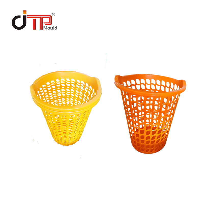 Hot Selling High Capacity Good Quality Factory Custom Plastic Injection Laundry Basket Mould