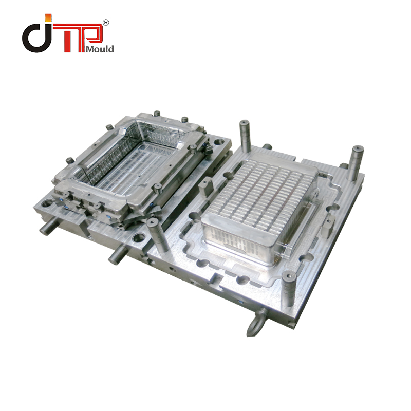 Fruits Vegetables Functional Widely Use Collapsible Plastic Injection Crate Mould