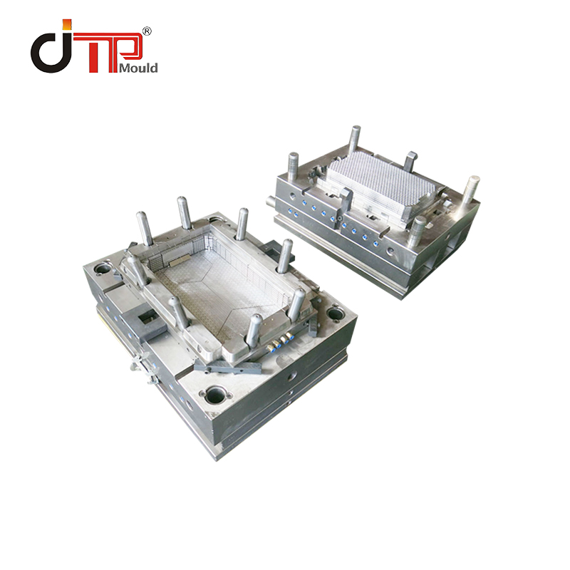 Europe-Style Plastic Vegetable Crate Injection Mould