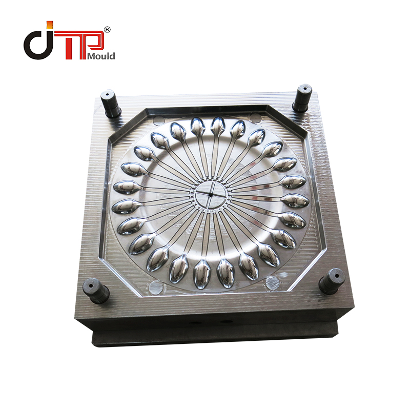 Taizhou Made 24 Cavities PP Material Disposable Plastic Injection Small Spoon Mould
