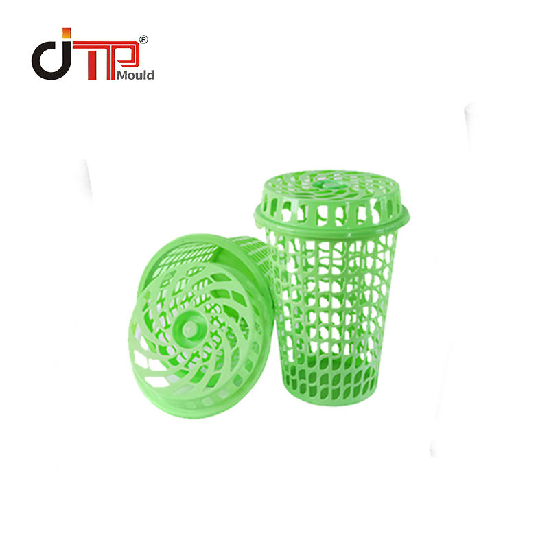 3D/2D Hot Sell Plastic Laundry Basket Mould With Lid