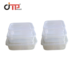 Custom Mold Design Household Application Plastic Injection Mold for Square Plastic Food Container