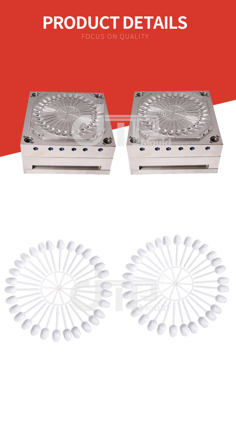 30 cavities spoon mould