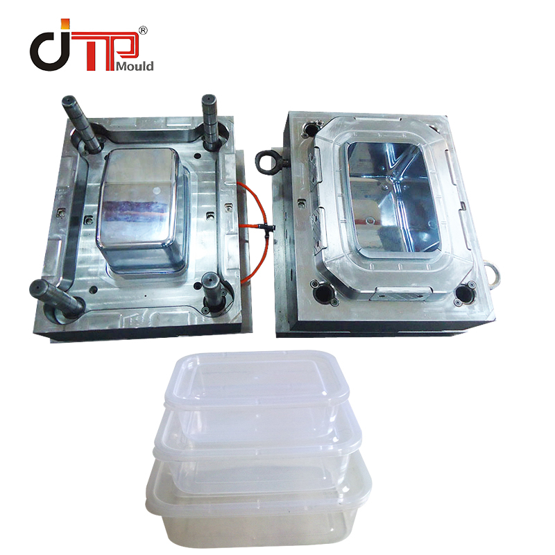 Factory Custom Plastic Injection Hot Selling Square Food Container Mould